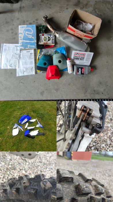 Yamaha yz250f 2017r FMF wtrysk