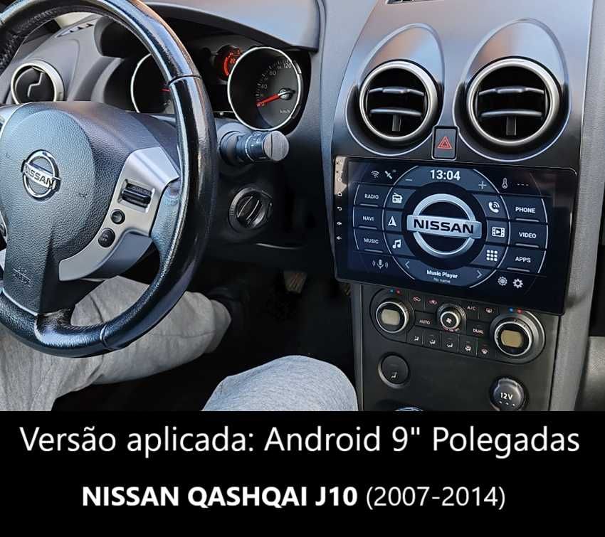 Rádio 2DIN Nissan QASHQAI J10 / J11 (2007 a 2021) • Android [4+32GB]