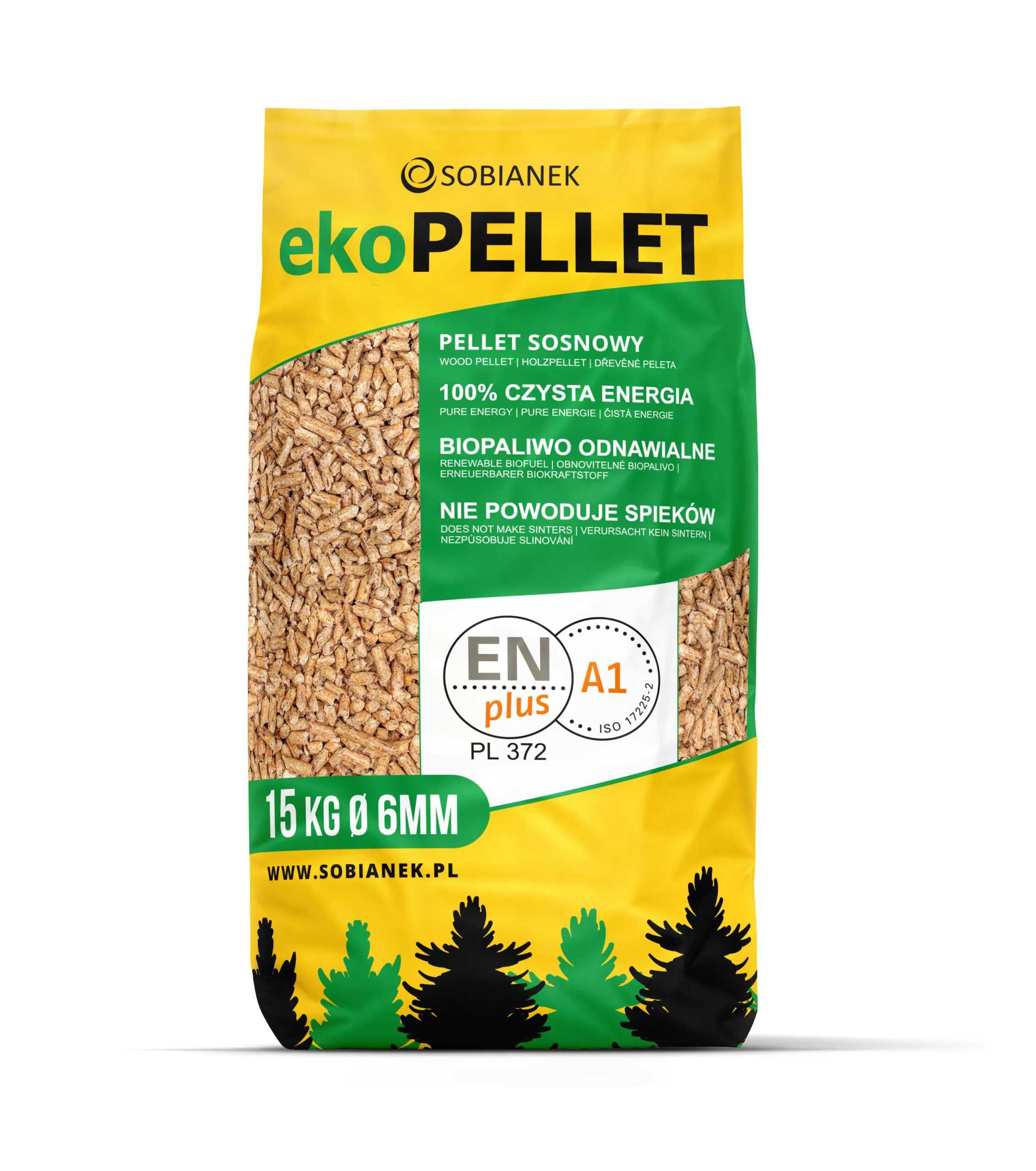 Pellet  Certyfikowany EN PLUS A1