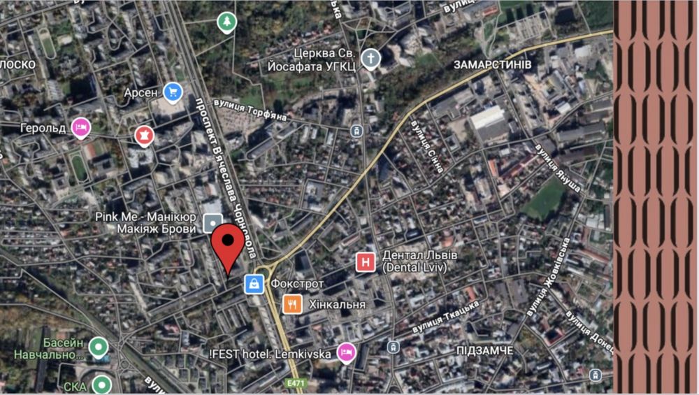 Комерційне приміщення Чорновола, 59