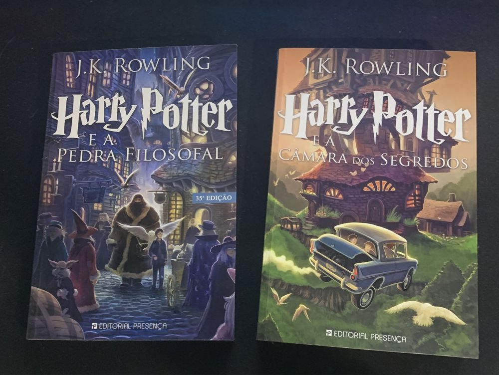 Vendo livros Harry Potter Castle Português