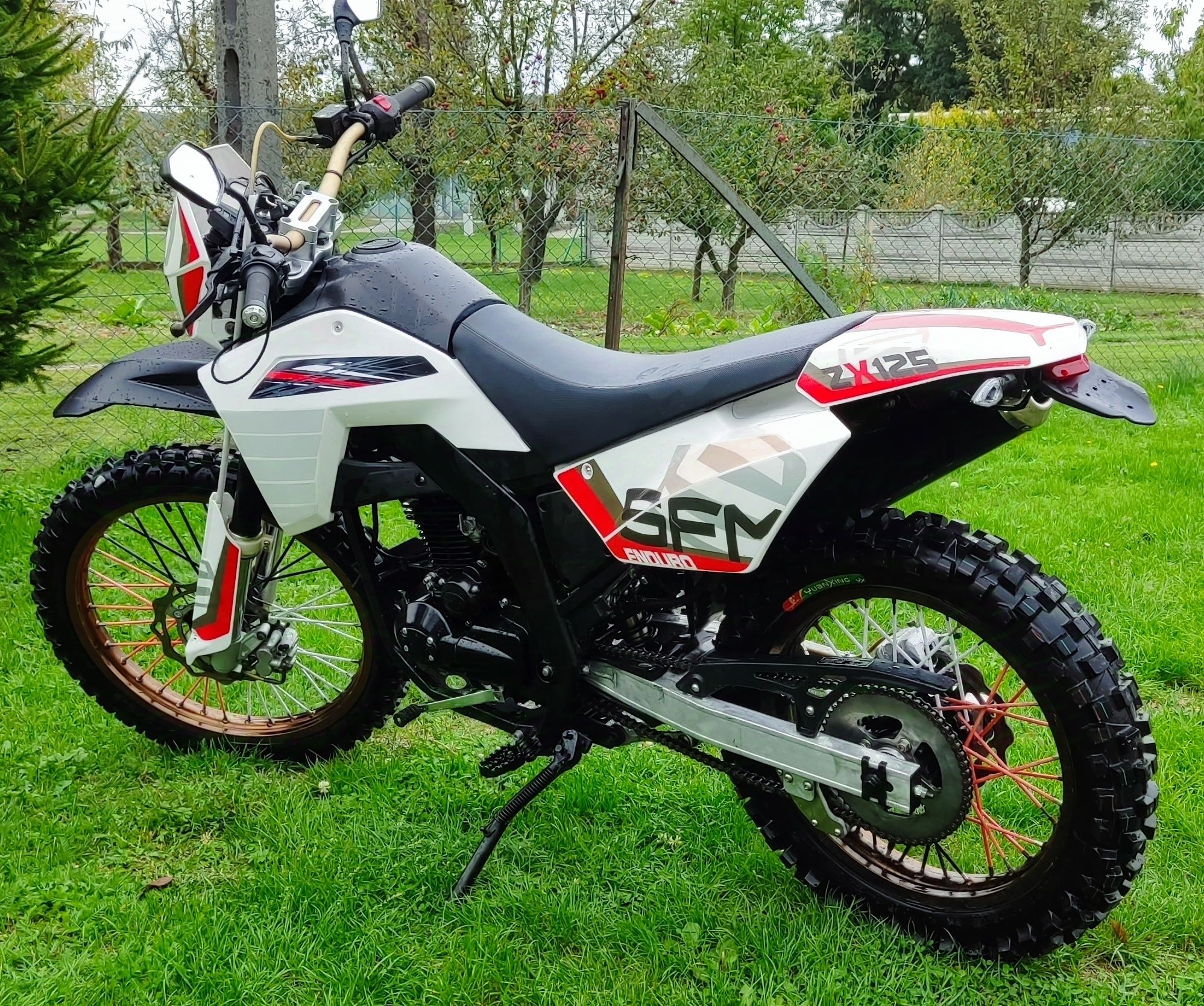 Cross enduro Sachs 250 kayo 32 KM Rozrusznik elektryczny NOWE OPONY