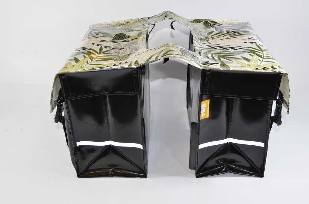 Sakwa Torba rowerowa miejska e bike cargo Clarijs XL 46L PCV forest