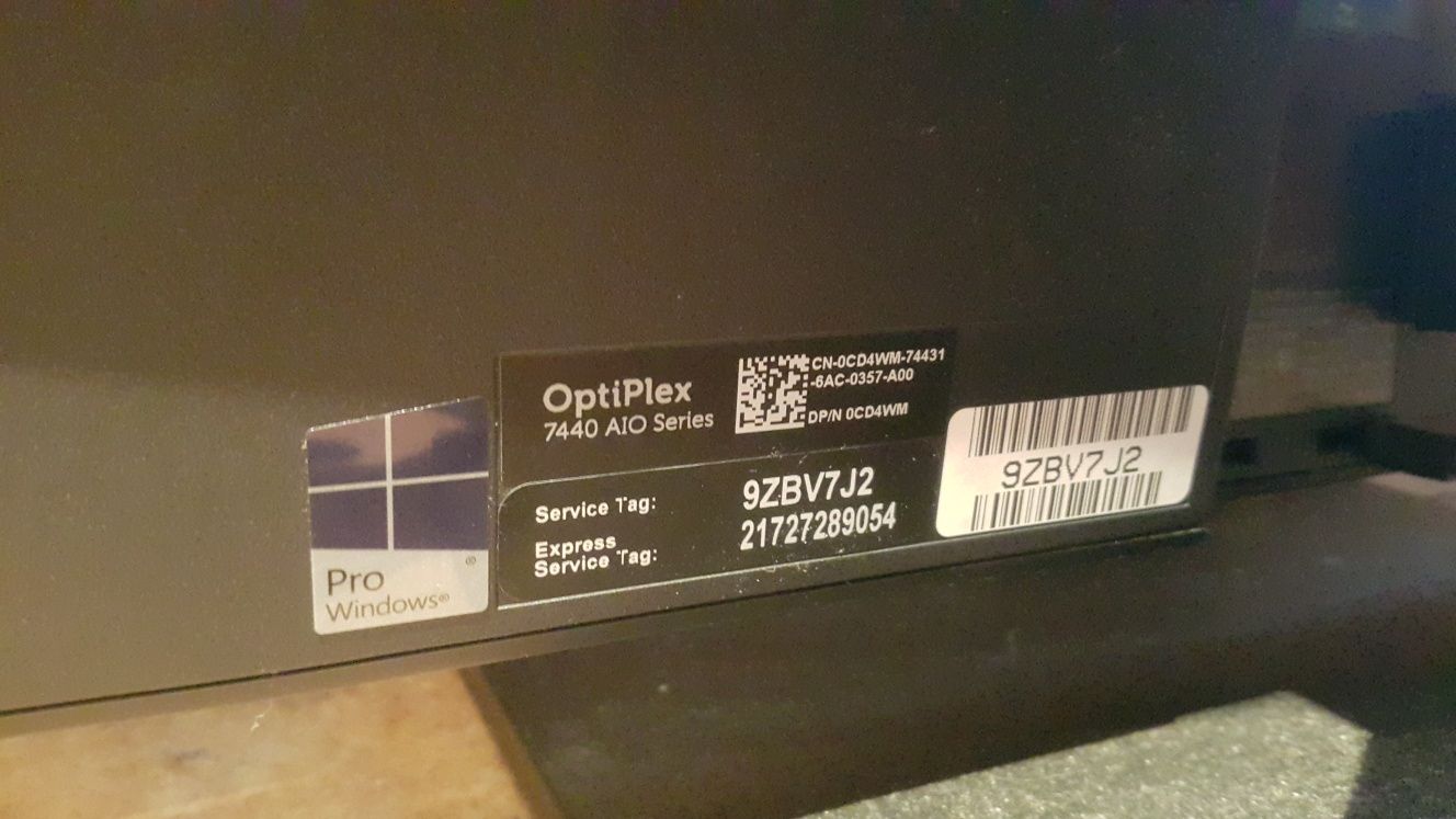 Komputer AiO Dell OptiPlex 7440 AIO