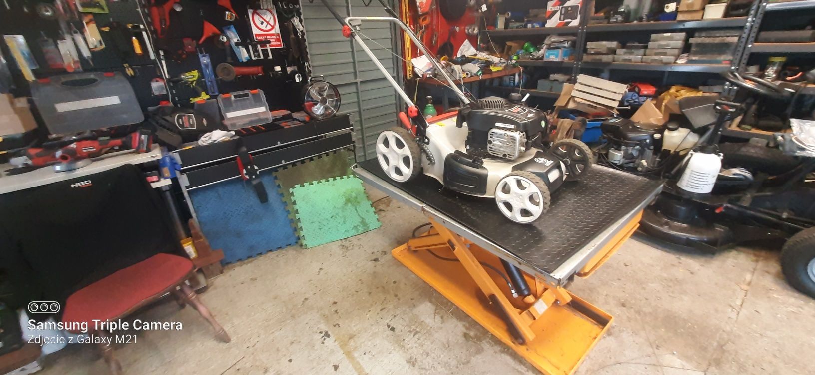 Kosiarka z napedem briggs 625