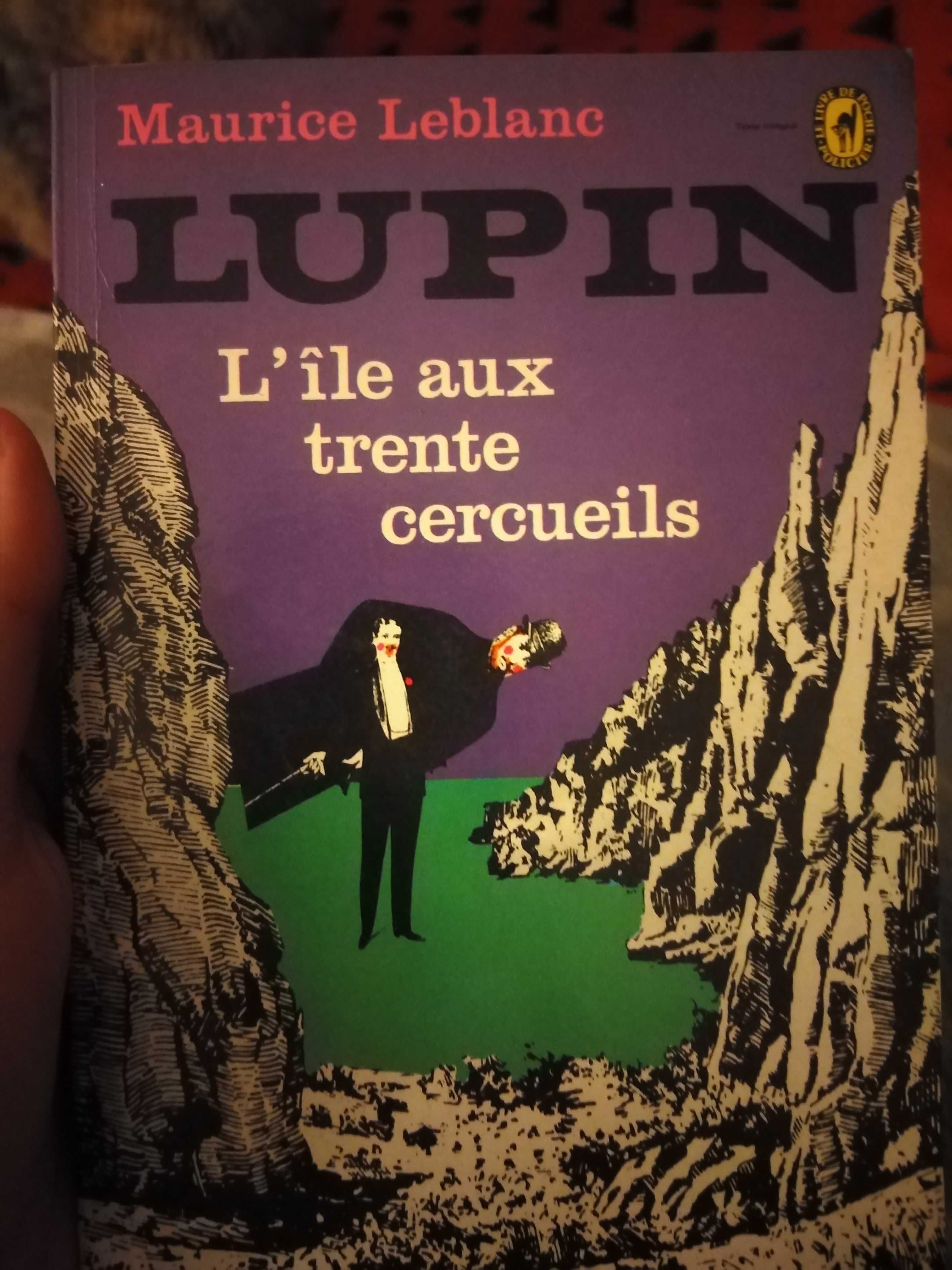 Livros Arsene Lupin em frances