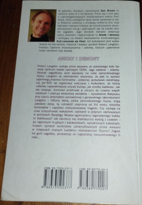 Anioły i Demony Dan Brown