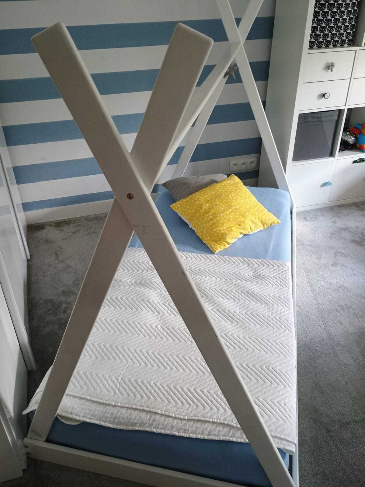 TIPI Łóżko dziecięce białe