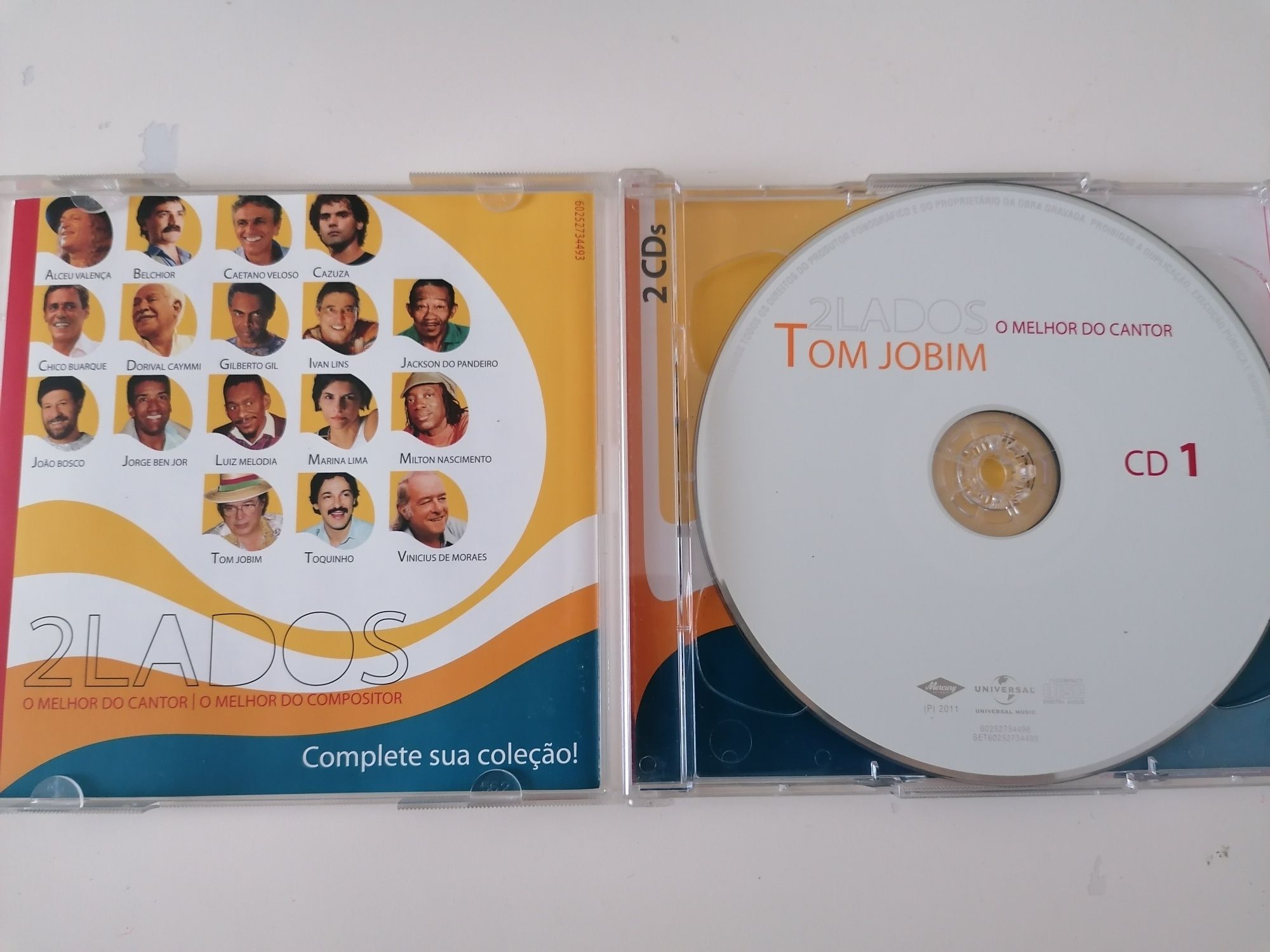 Conjunto 4 CD música brasileira