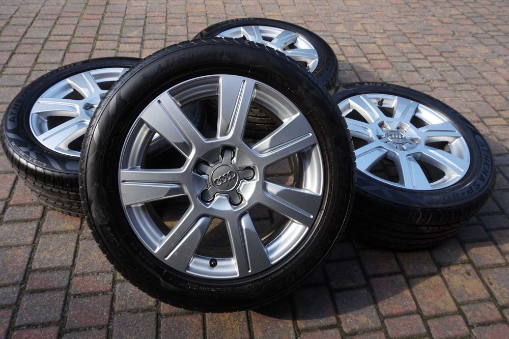 AUDI A4 , A3, A6  Koła Aluminiowe 17' 5x112 Opony są jak nowe !