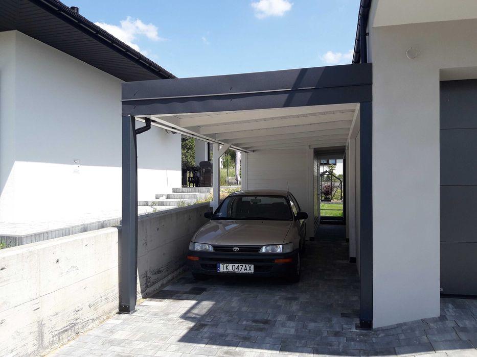 Budynki gospodarcze domki narzędziowe garaże drewutnie zadaszenia