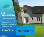 Nowoczesny dom w stanie deweloperskim
