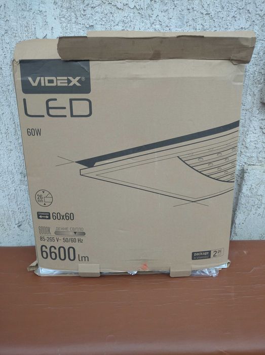 Світильник, LED панель