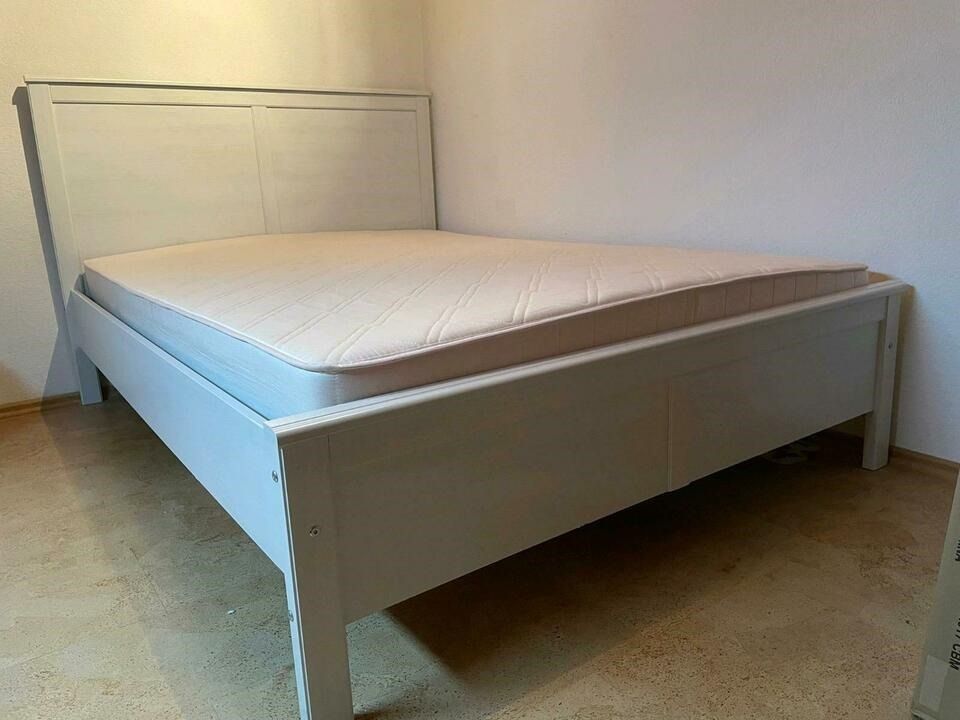 Łóżko z Ikea 140x200 Aspelund, stelaż, materac GRATIS, transport