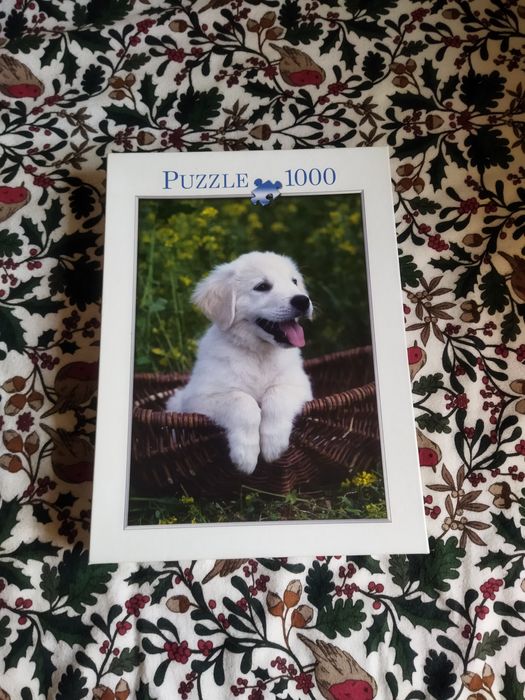 Puzzle 1000 peças cãozinho fofinho