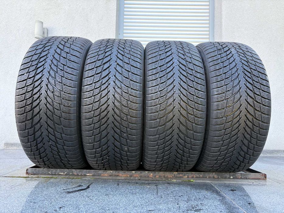 4szt zimowe 235/45R18 Nokian 7,6mm 2020r świetny stan! Z847 gwar