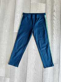 Smyk: legginsy niebieskie do kolan 3/4 rozmiar 134