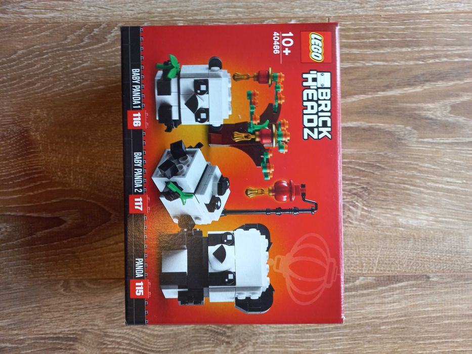 40466 LEGO Brick Headz Pandy na Chiński Nowy Rok