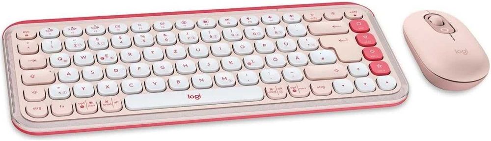 Logitech POP ICON COMBO zestaw klawiatury i myszy Bluetooth QWERTZ