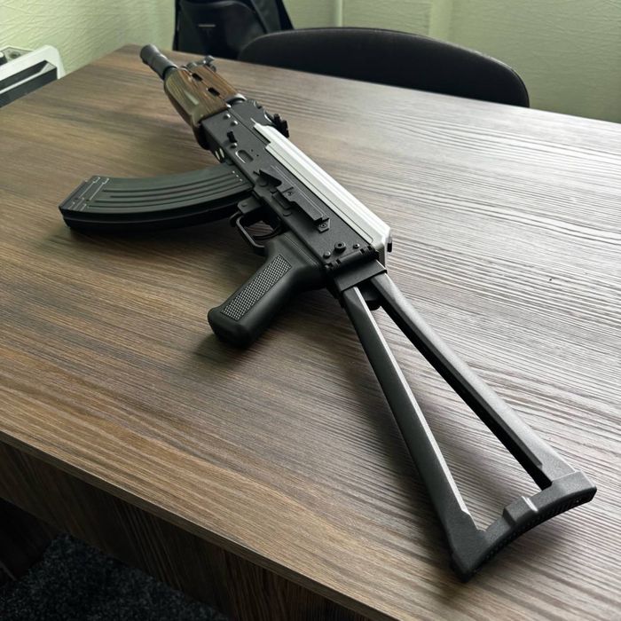 Профессиональный игрушечный автомат на орбизах АКС-74У, АК-47 Орбиган