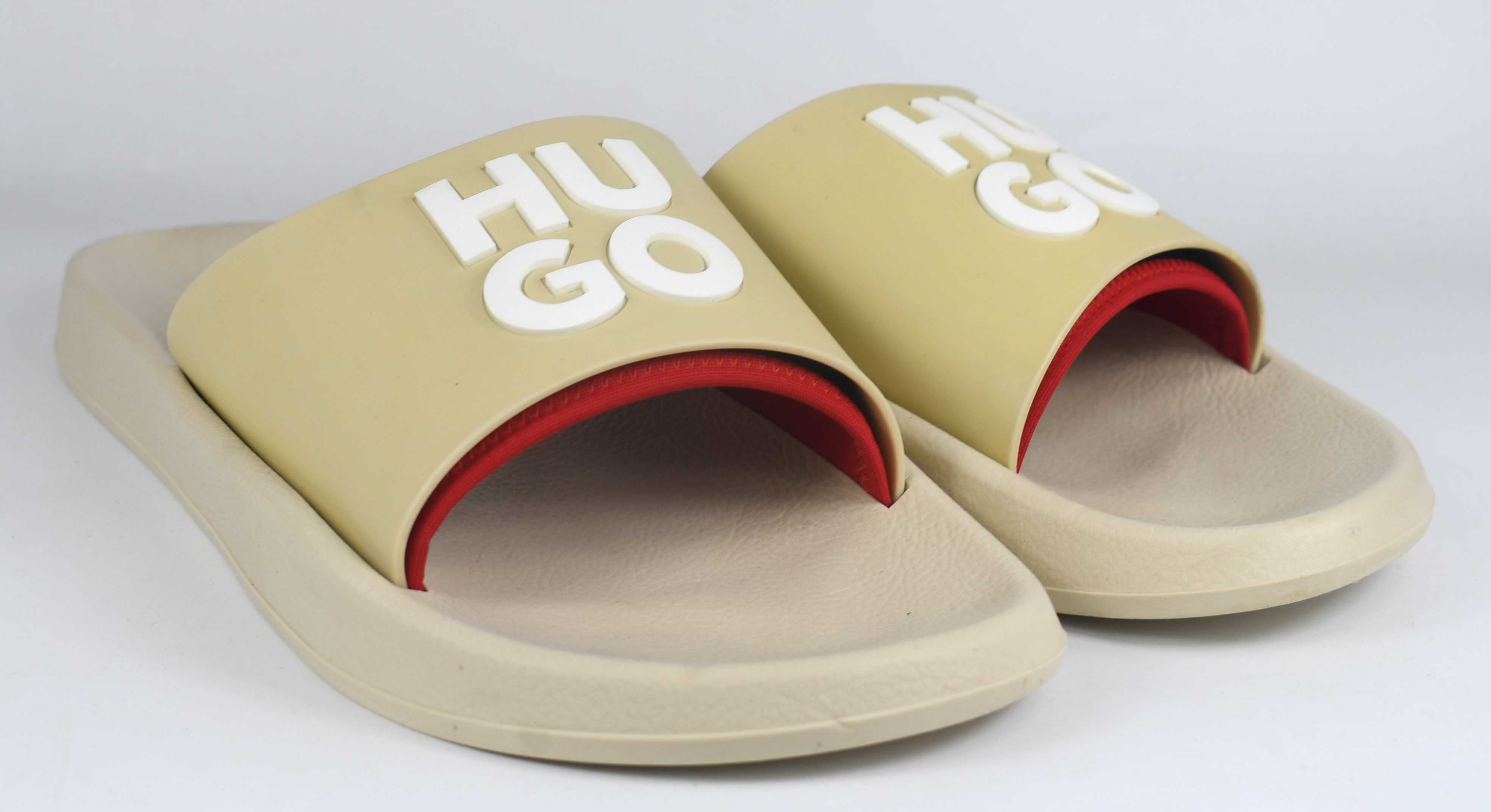 Nowe klapki Hugo Mens Sliders Nil Stacked roz. 43