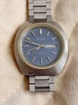 Vintage Bulova Automatic Date Męski Zegarek Naręczny