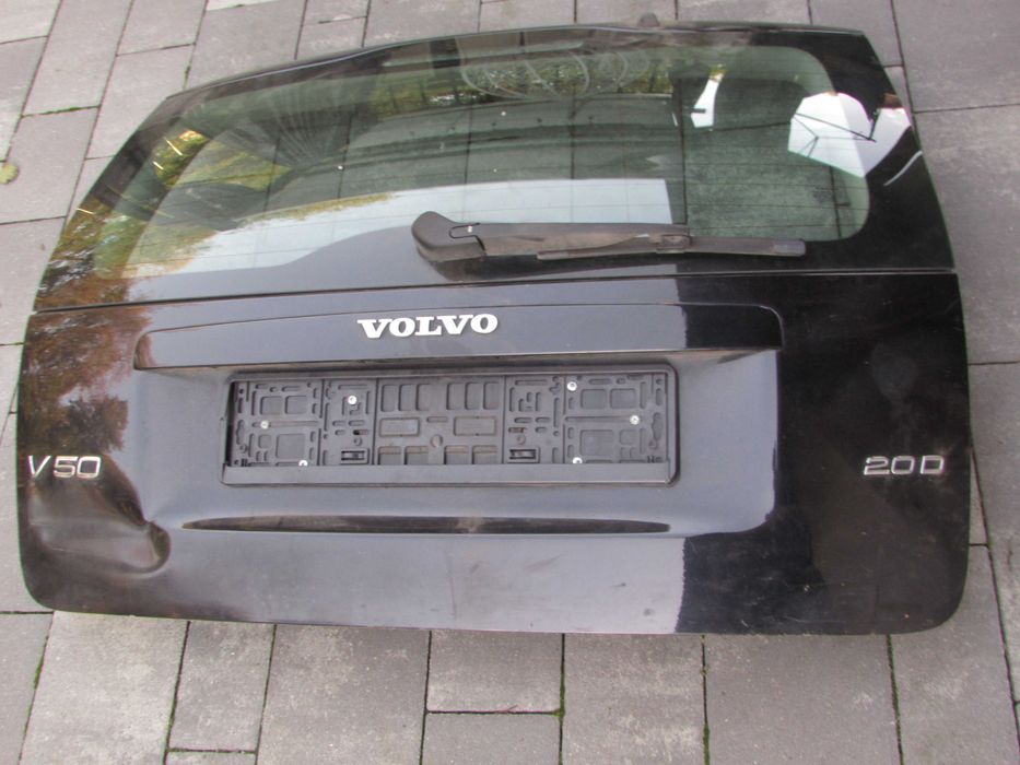 volvo v50 04-08 kombi klapa tyl szyba zderzak tylni