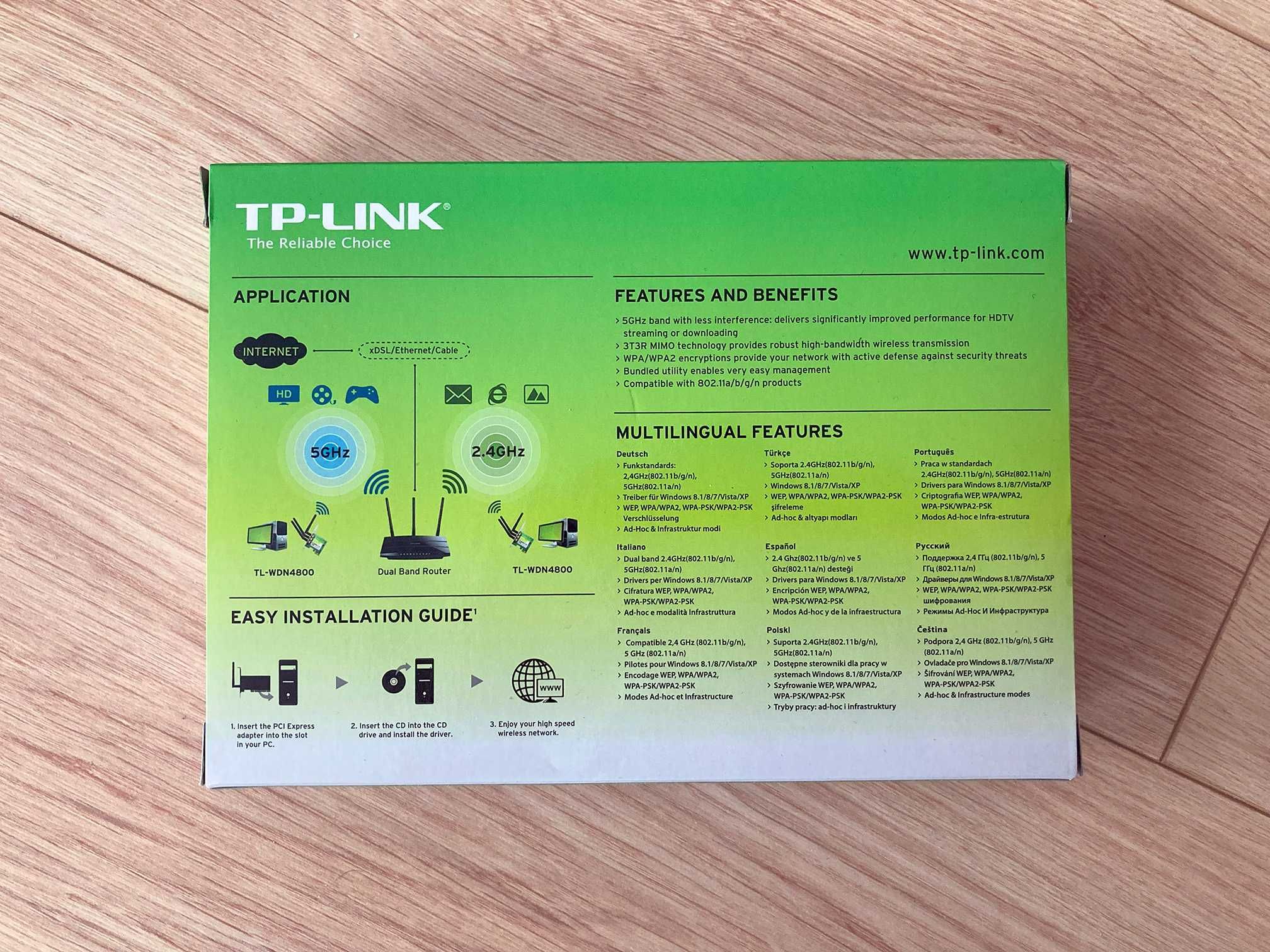 Karta sieciowa TP-Link TL-WDN4800