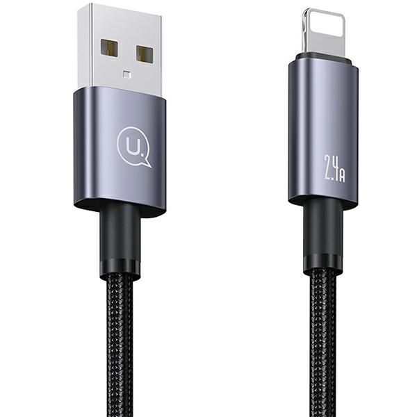 Kabel USB Lightning 2,4A 2M Premium Fast Charging - USAMS US-SJ667