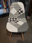 3 x Krzesla w stylu patchwork