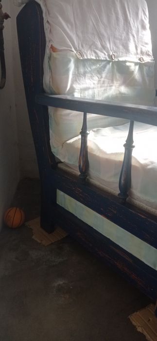 Sofá cadeirão de madeira