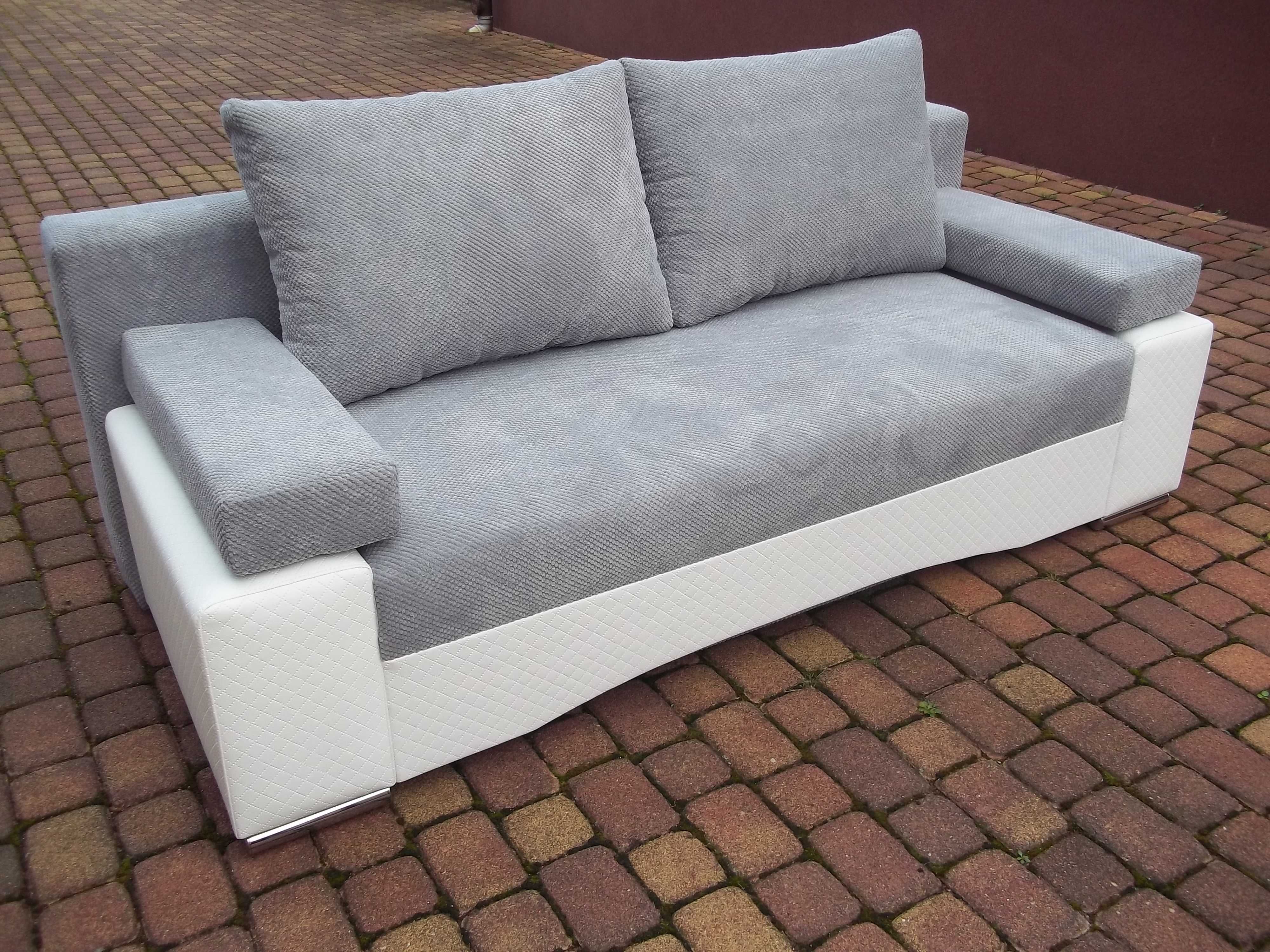 kanapa-sofa-proste rozkładanie/szerokie spanie/sprężyny bonell