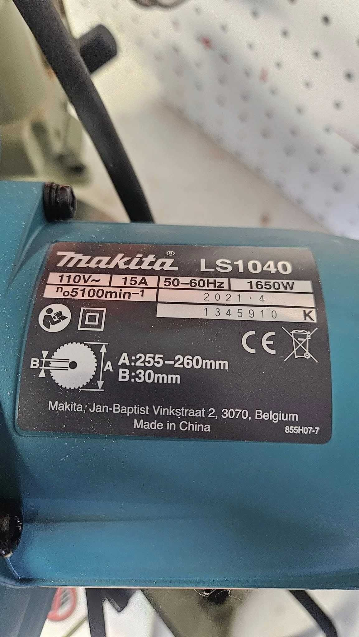 Ukośnica bez posuwu Makita LS1040 moc 1650W 110V