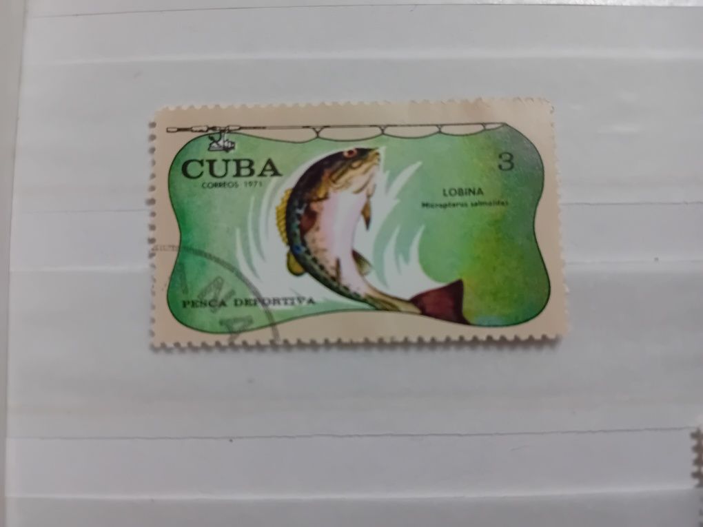 Znaczki Cuba 1971 i 1984r.