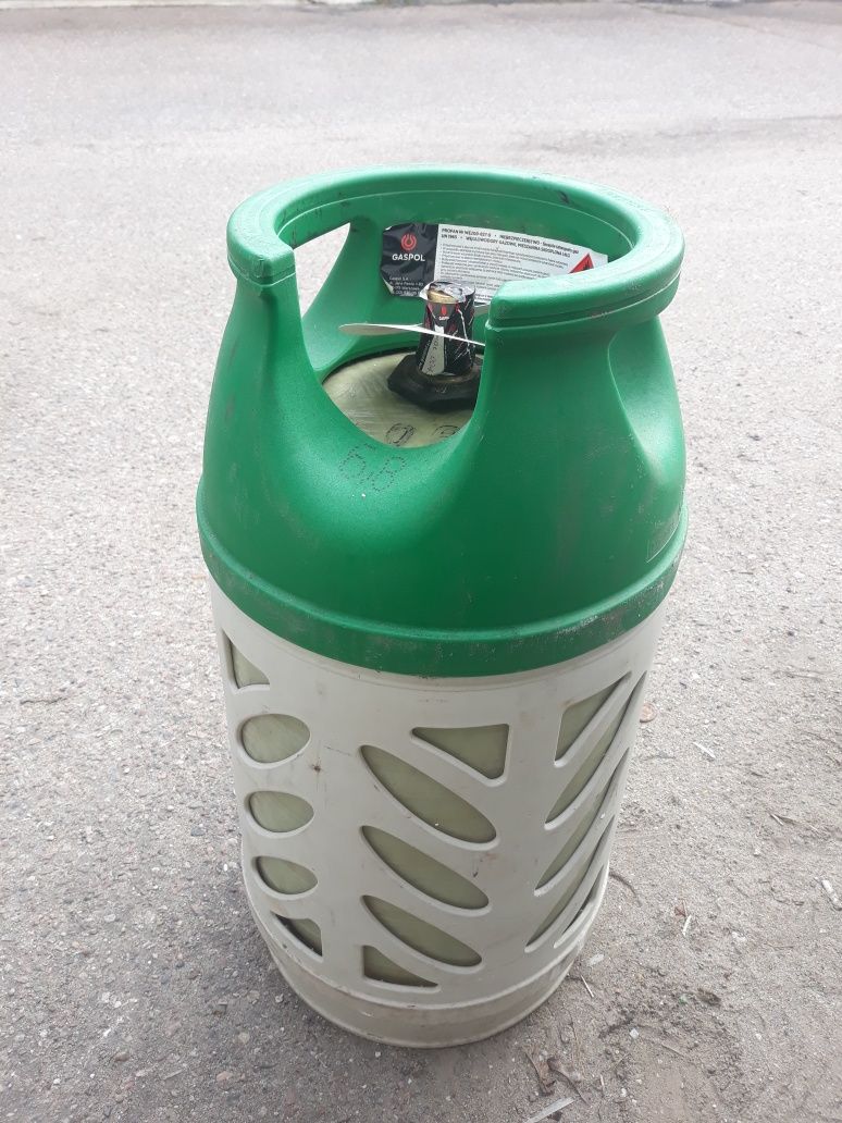 Butla na gaz propan butan kompozyt lekka 24,5l LPG pelna