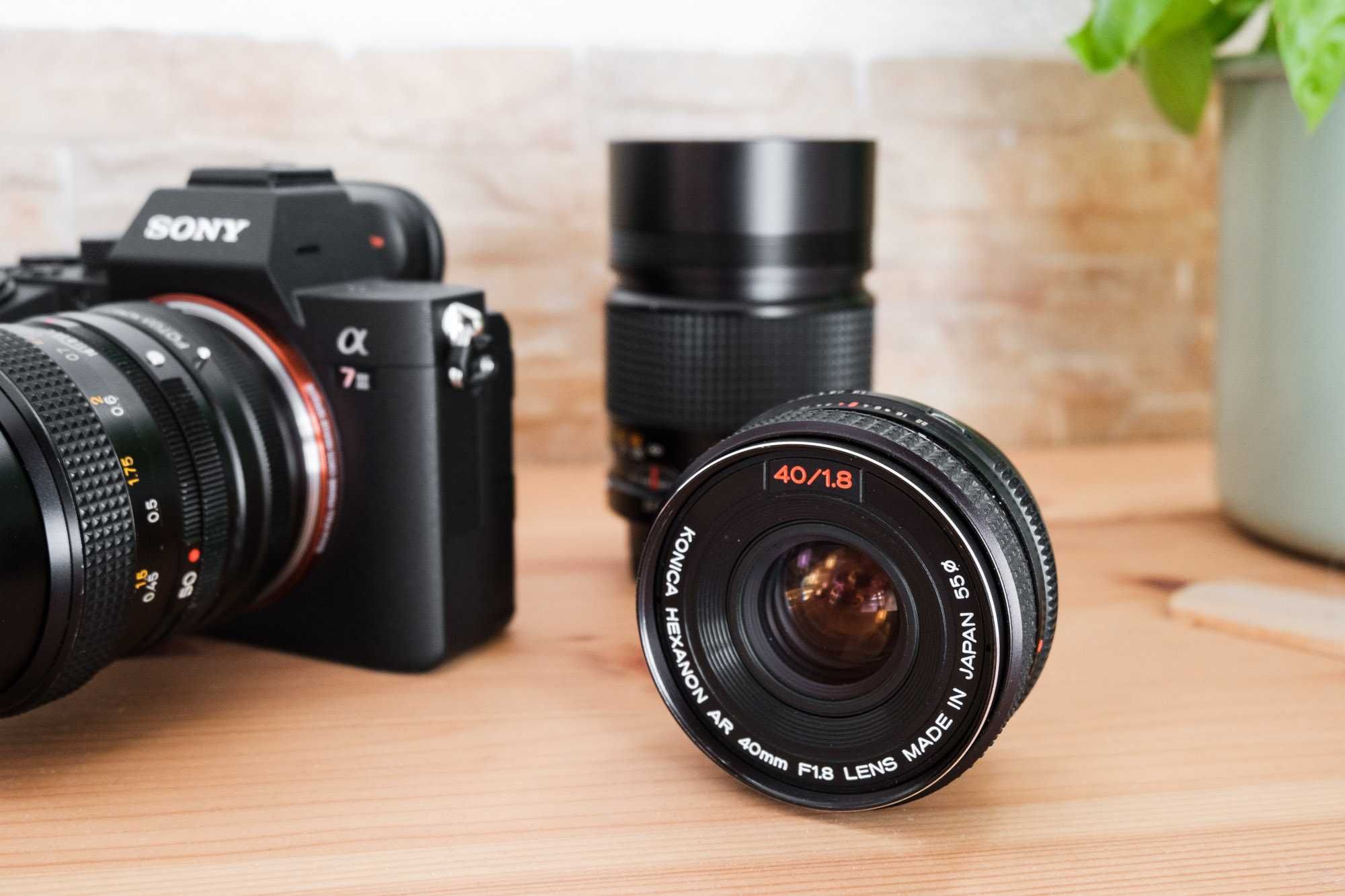Konica AR 55mm Manual Macro Lens Sony E-Mount / Canon R-Mount
