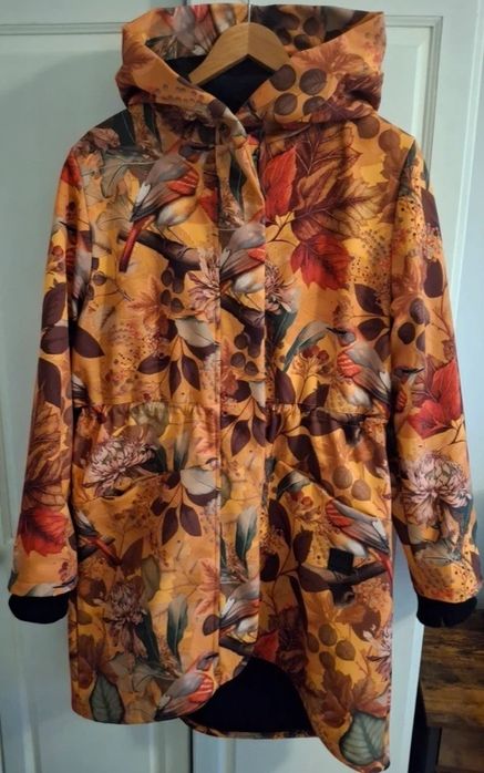 OKEE kurtka wielosezonowa złote ptaki xl