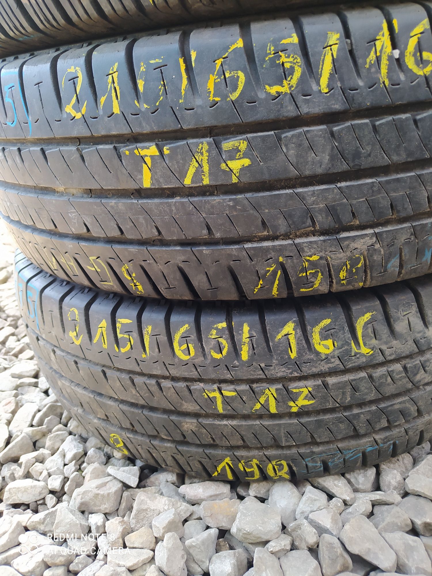 T17 215/65/16c sztuk 2 Michelin