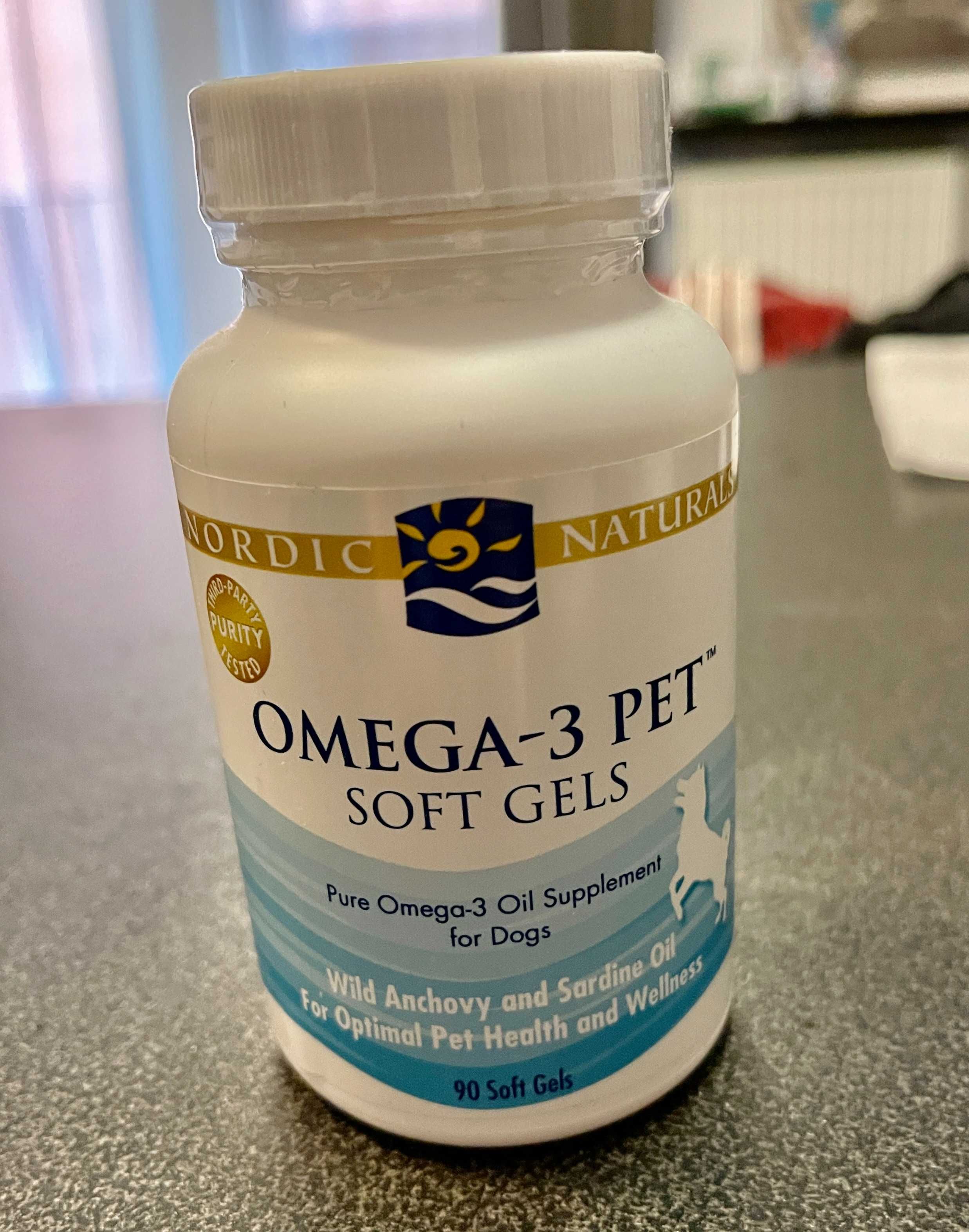 Nordic Naturals, Omega-3 Pet, добавка з омега-3 для собак, 90 капсул