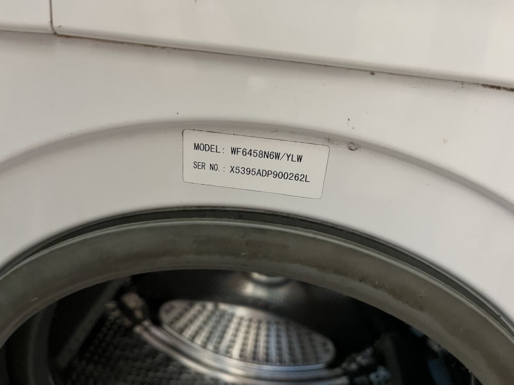 Пральна машина samsung 4.5kg wf6458