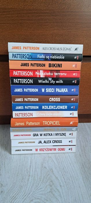 14x Patterson Kolekcjoner W sieci pająka Tropiciel Fiołki Gra w kotka