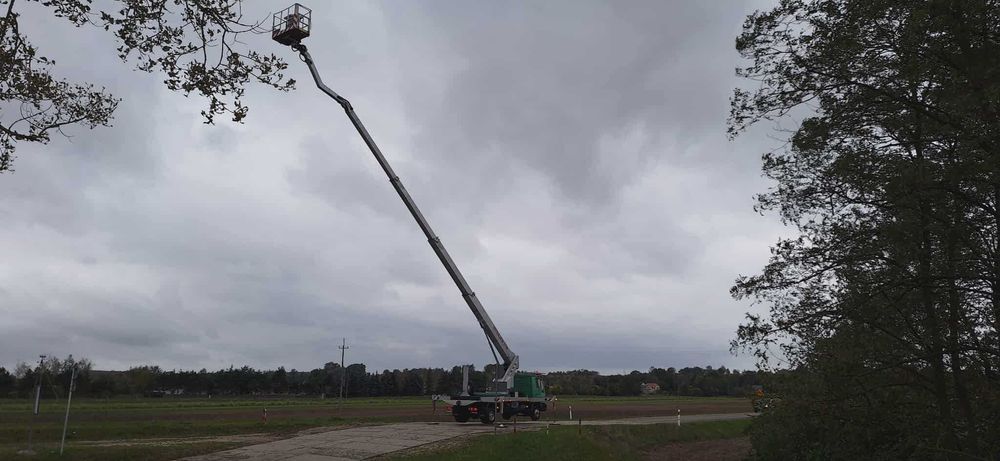 Wynajem zwyżki podnośnika koszowego 24h/7 Ciechanów Pułtusk Płońsk
