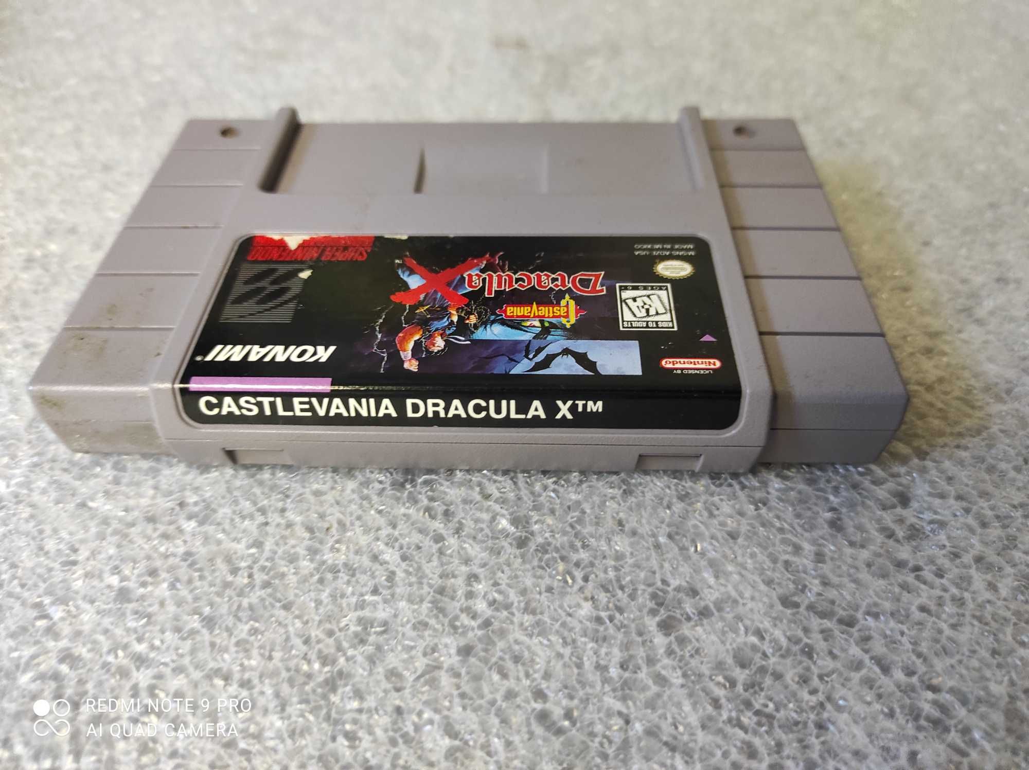 Super Nintendo Castlevania Dracula X SNES Vampires Kiss