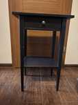 Stolik nocny ikea HEMNES czarny
