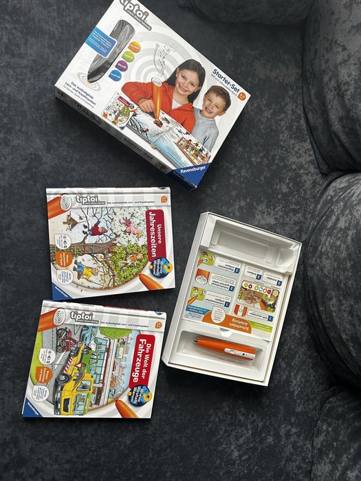 Інтерактивна ручка + 2 книжки