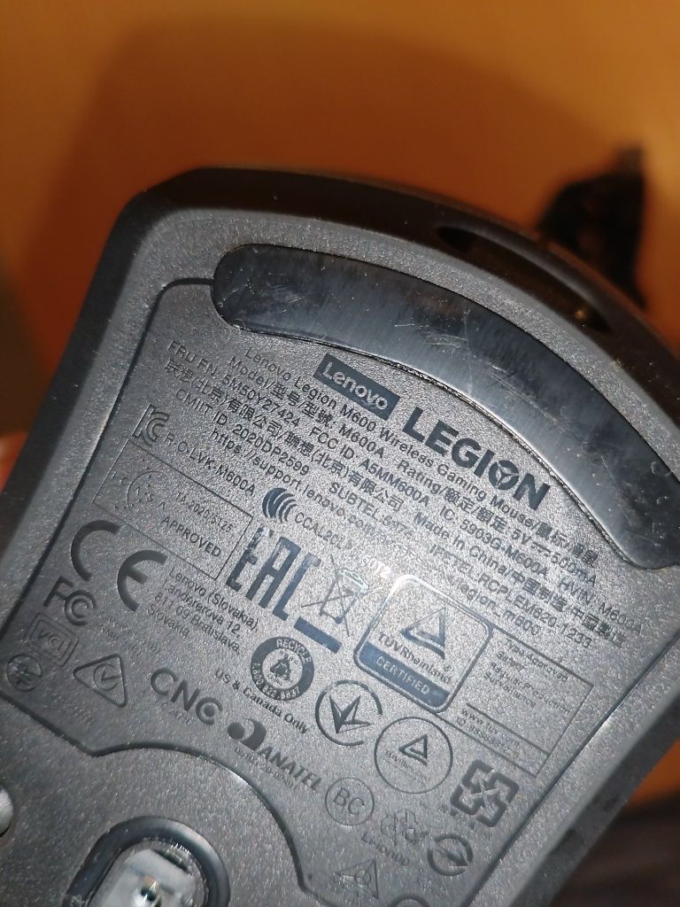 Prawie nowa mysz Lenovo Legion m600