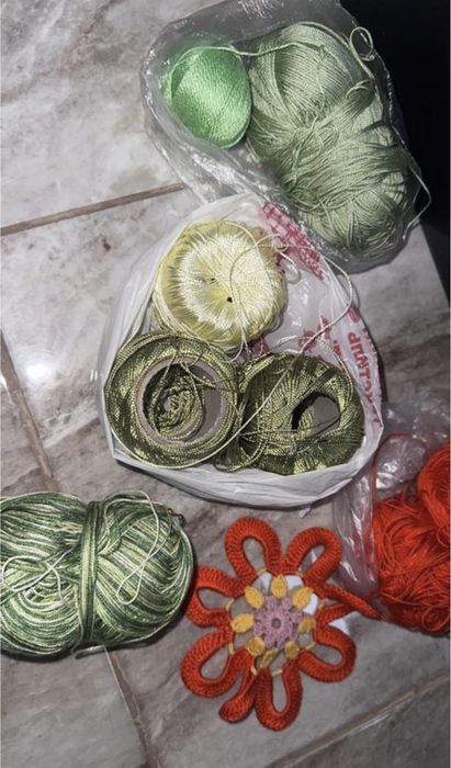 Нитки, макраме, пряжа