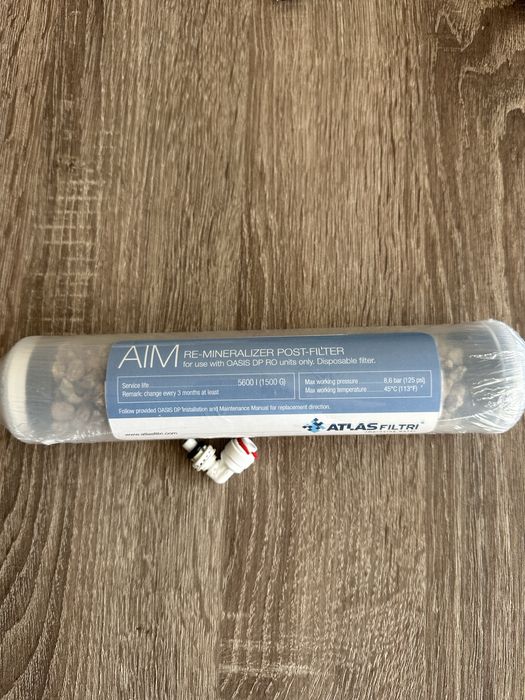 Мінералізуючий фільтр ECOSOFT та ремінералізатор Atlas AIM