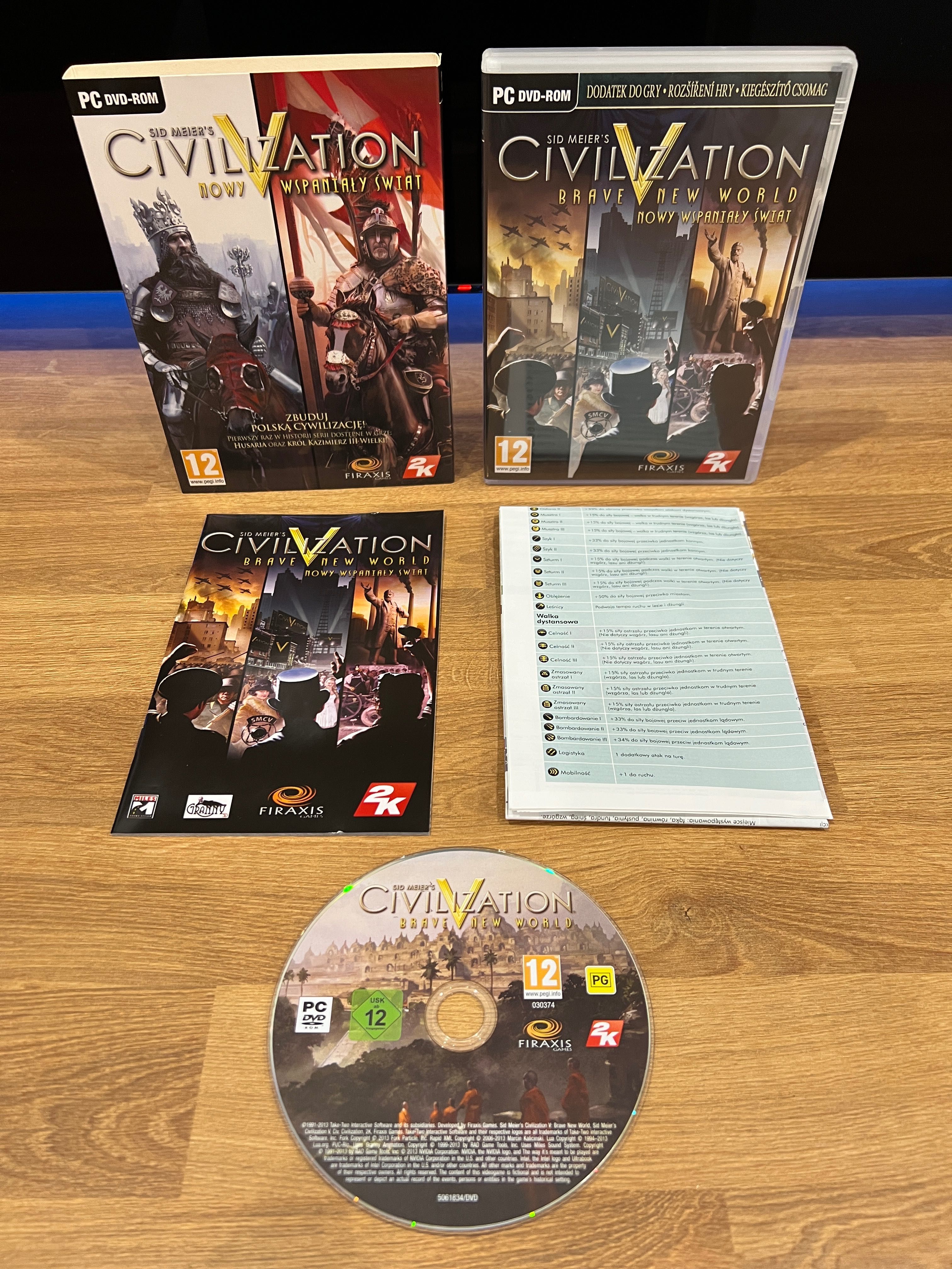 Civilization V 5 Nowy Wspaniały Świat (PC PL 2013) premierowe wydanie