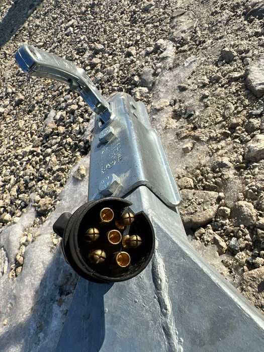 Прицеп до легкового авто оцинкований 2,15 х 1,26 м, борт 60см